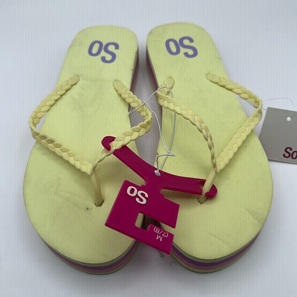 🆕️ SO® Helio Women's Platform‎ Flip Flop Sandals
